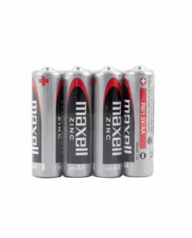 Baterii R6 ZINC Maxell, folie 4 buc