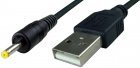 Cablu alimentare USB 2.0 A tata mufa alimentare 2,5x5,5mm tata 0.6 metri, MD72100