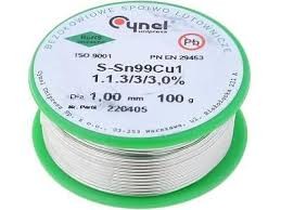 Fludor 1mm SN99Cu1 ,CYNEL, rola 100 grame