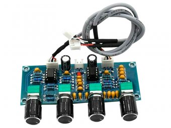 Modul preamplificator 2 canale, 12V- 24V , NE5532, XH-A901