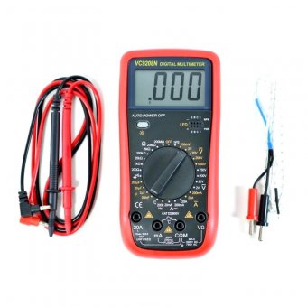 Multimetru digital cu senzor de temperatura VC9208N