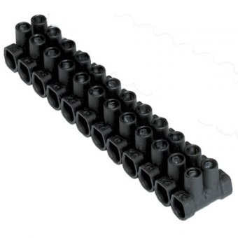 Regleta 15A 250V , neagra, MD90354