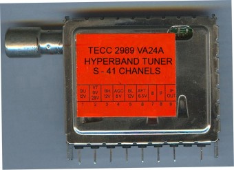 Selector canale TDQ38=TECC2989VA24A