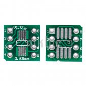 Adaptor PCB ,dublu placat, SSOP8 SOP8 si TSSOP8  DIP8, MD7101