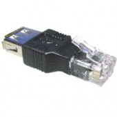 Adaptor USB A mama RJ10 (4P4C), USB5038