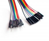 Cablu 10 fire colorat mama tata, lungime 30 cm, MD8005