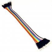 Cablu 10 fire colorat tata tata, lungime 30 cm, MD8007