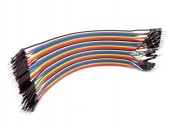 Cablu 40 fire colorat , conectori tata tata, lungime 30 cm, MD8003