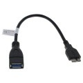 Cablu OTG micro USB 3.0 B tata USB 3.0 A mama, F687576