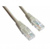 Cablu patch cord CAT5 E gri 10 metri, UTP5E-10