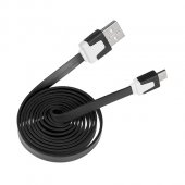 Cablu USB micro USB plat 0.8 metri  MD10007
