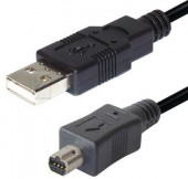 Cablu USB A tata mini USB B tata 8 pini 1,8m