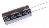 Condensator electrolitic 100uF 400V 18x40mm Nichicon