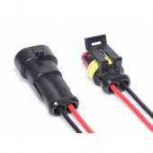 Conector auto waterproof mama tata 2 pini HB-202