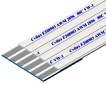 Cablu flexibil 16 pini, pas 1mm, lungime 50mm, contacte fata verso, FFC10P16-50T2